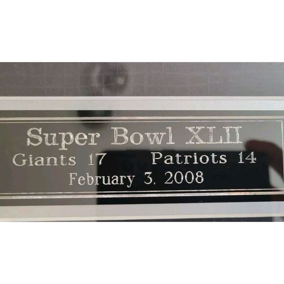 2007 Super Bowl XLII N.Y. Giants Team Autograph Framed Photo - #8/42. MAKE OFFER - Picture 8 of 16
